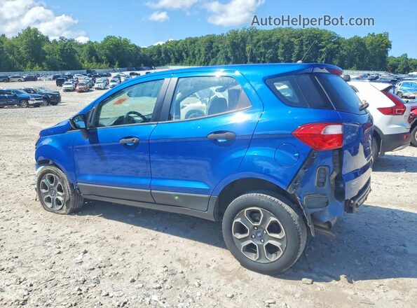 MAJ6S3FL1KC310513 2019 FORD ECOSPORT Blue Trasero izquierdo