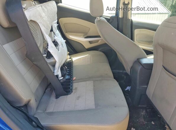 MAJ6S3FL1KC310513 2019 FORD ECOSPORT Blue Vista interior trasera