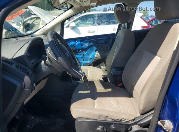 MAJ6S3FL1KC310513 2019 FORD ECOSPORT Blue Vista interior delantera
