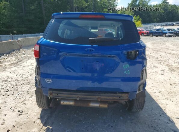 MAJ6S3FL1KC310513 2019 FORD ECOSPORT Blue Vista trasera