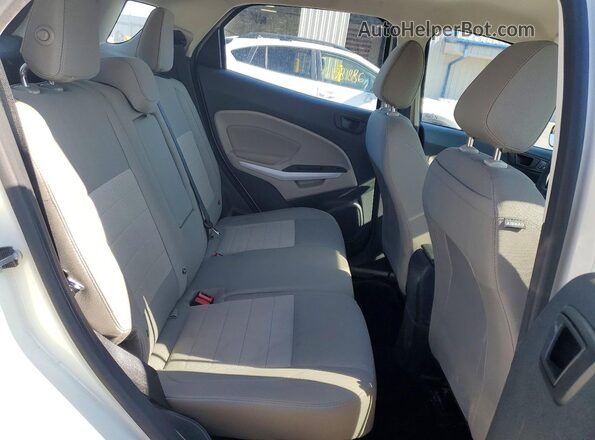 MAJ6S3FL2LC382502 2020 FORD ECOSPORT White Rear seats view