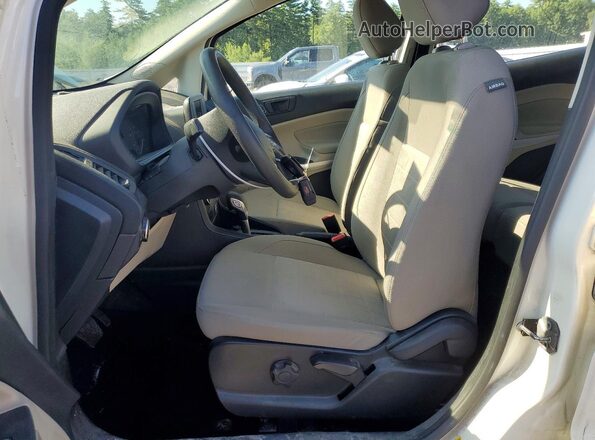 MAJ6S3FL2LC382502 2020 FORD ECOSPORT White Front interior view