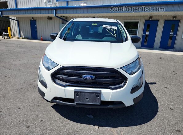 MAJ6S3FL2LC382502 2020 FORD ECOSPORT White Front view