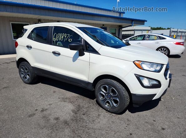 MAJ6S3FL2LC382502 2020 FORD ECOSPORT White Front right