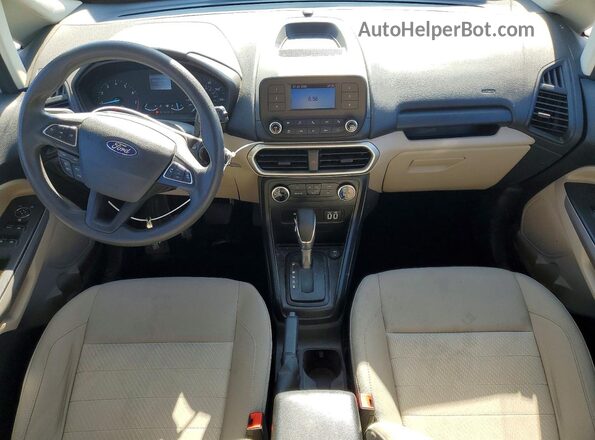 MAJ6S3FL2LC382502 2020 FORD ECOSPORT White Dashboard view