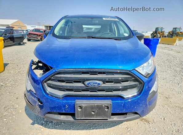 MAJ6S3FL2MC419064 2021 FORD ECOSPORT Blue Widok z przodu