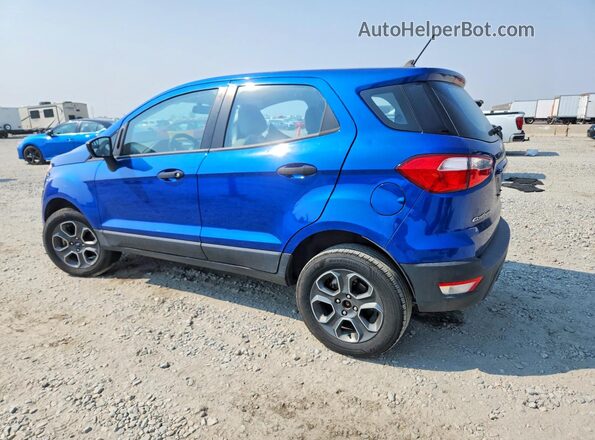 MAJ6S3FL2MC419064 2021 FORD ECOSPORT Blue Tył lewy