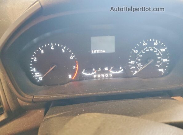 MAJ6S3FL2NC458836 2022 FORD ECOSPORT Charcoal Вид щитка приладів