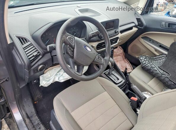 MAJ6S3FL3LC314869 2020 FORD ECOSPORT Gray წინა პანელის ხედი