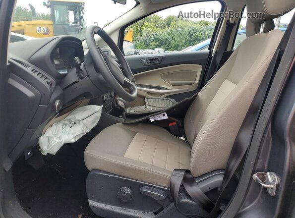 MAJ6S3FL3LC314869 2020 FORD ECOSPORT Gray წინა სალონის ხედი