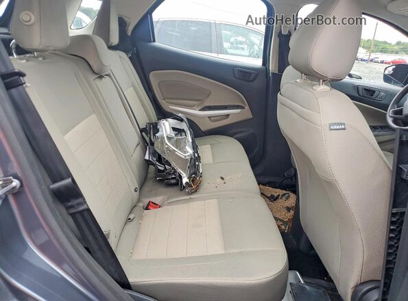 MAJ6S3FL3LC314869 2020 FORD ECOSPORT Gray უკანა სავარძლების ხედი