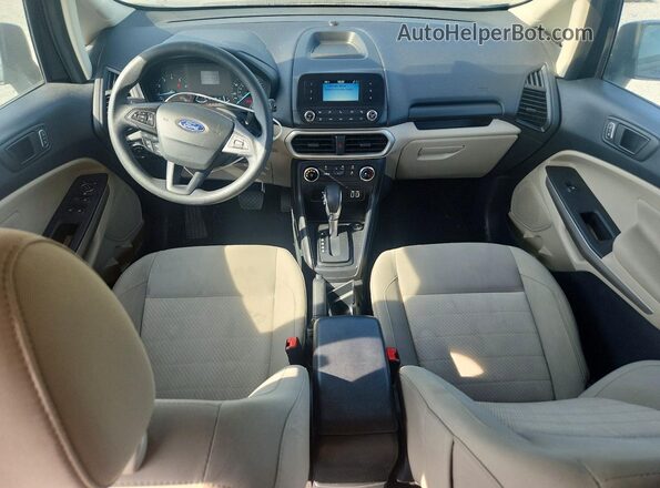 MAJ6S3FL6LC393941 2020 FORD ECOSPORT Black Առջևի վահանակի տեսք