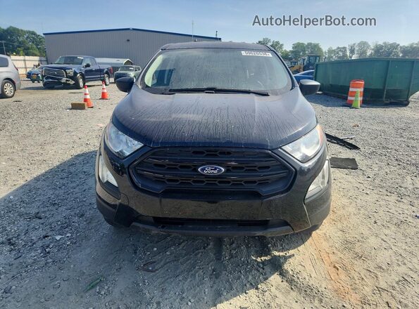 MAJ6S3FL6LC393941 2020 FORD ECOSPORT Black Դիմացի տեսք