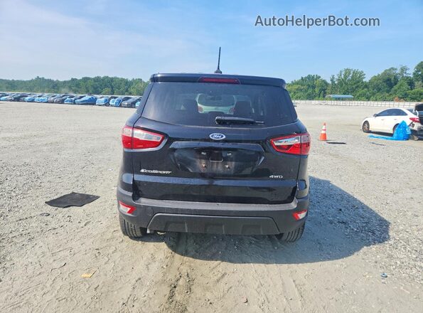 MAJ6S3FL6LC393941 2020 FORD ECOSPORT Black Հետևի տեսք