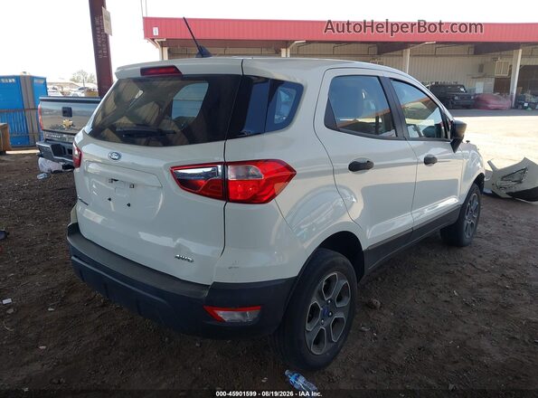 MAJ6S3FL7MC451475 2021 FORD ECOSPORT Белый Задняя правая четверть