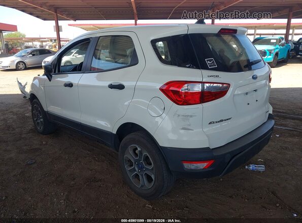 MAJ6S3FL7MC451475 2021 FORD ECOSPORT Белый Задняя левая четверть