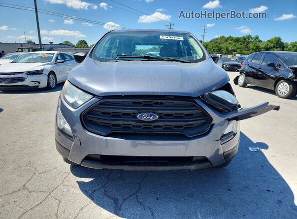 MAJ6S3FL9KC309660 2019 FORD ECOSPORT Gray წინა ხედი