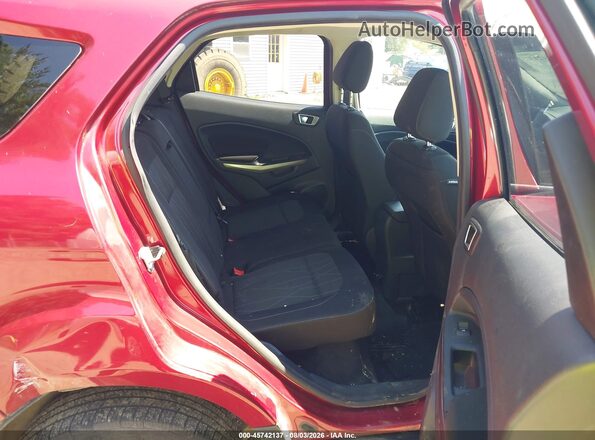 MAJ6S3GL0KC278068 2019 FORD ECOSPORT Red VIN კოდის სტიკერის ხედი