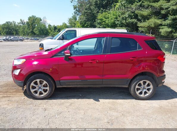 MAJ6S3GL0KC278068 2019 FORD ECOSPORT Red სალონის 360-გრადუსიანი ხედი