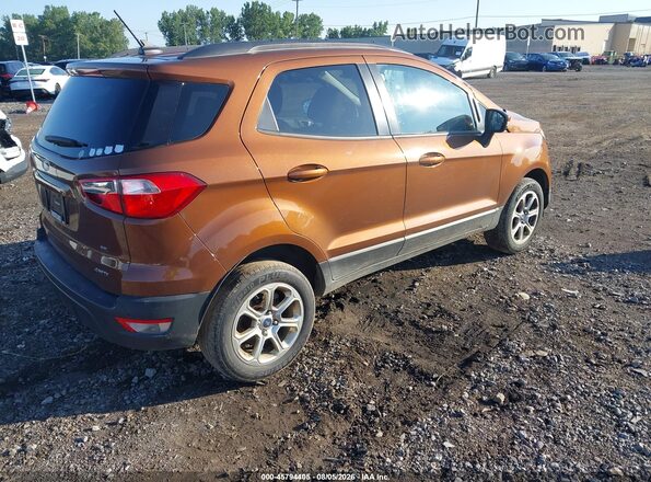 MAJ6S3GL0LC315332 2020 FORD ECOSPORT Brown Tył prawy