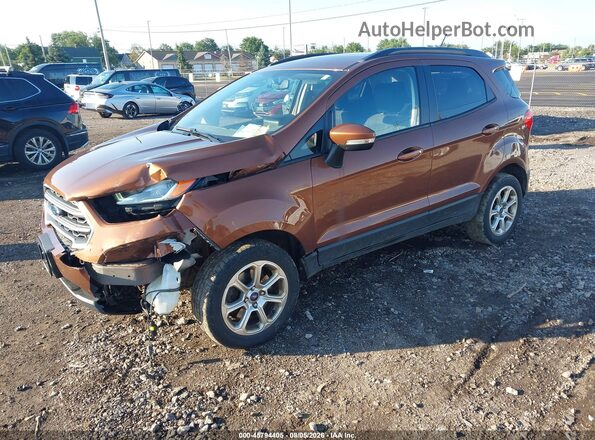 MAJ6S3GL0LC315332 2020 FORD ECOSPORT Brown Przód lewy