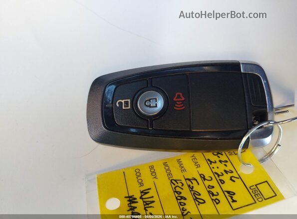 MAJ6S3GL0LC315332 2020 FORD ECOSPORT Brown Widok deski rozdzielczej