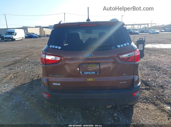MAJ6S3GL0LC315332 2020 FORD ECOSPORT Brown 