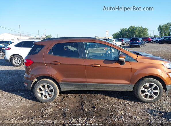 MAJ6S3GL0LC315332 2020 FORD ECOSPORT Brown Widok wnętrza 360 stopni