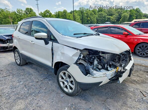 MAJ6S3GL0LC327318 2020 FORD ECOSPORT White Передня права чверть