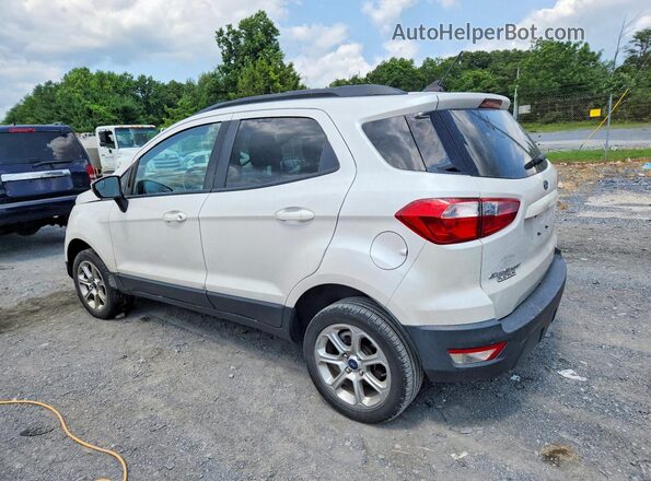 MAJ6S3GL0LC327318 2020 FORD ECOSPORT White Задня ліва чверть