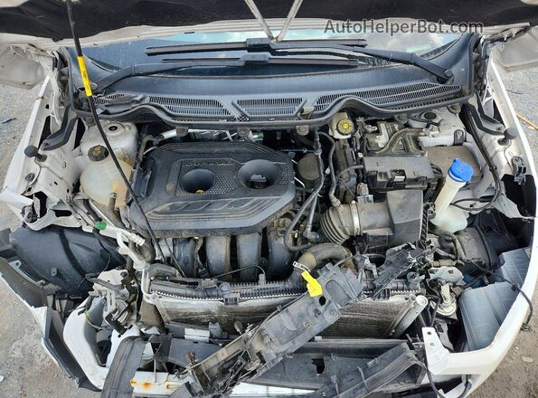 MAJ6S3GL0LC327318 2020 FORD ECOSPORT White Вид підкапотного простору