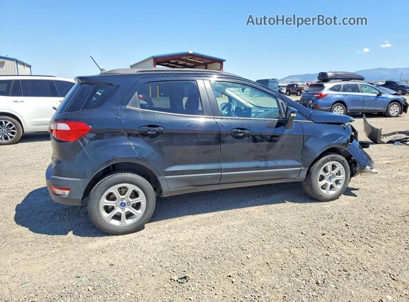 MAJ6S3GL0MC455320 2021 FORD ECOSPORT Black Tył prawy
