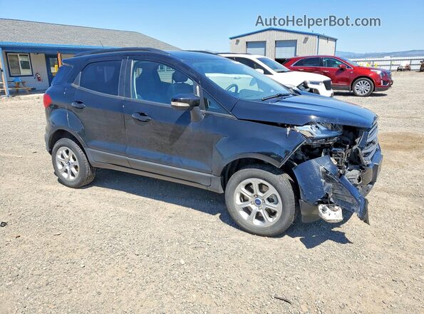 MAJ6S3GL0MC455320 2021 FORD ECOSPORT Black Przód prawy