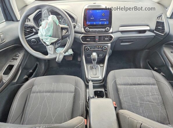 MAJ6S3GL0MC455320 2021 FORD ECOSPORT Black Widok deski rozdzielczej
