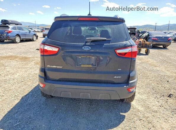 MAJ6S3GL0MC455320 2021 FORD ECOSPORT Black Widok z tyłu