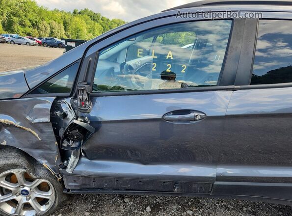 MAJ6S3GL0NC474113 2022 FORD ECOSPORT Gray წინა სალონის ხედი