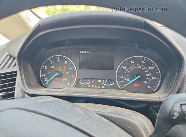 MAJ6S3GL0NC474113 2022 FORD ECOSPORT Gray ხელსაწყოთა პანელის ხედი