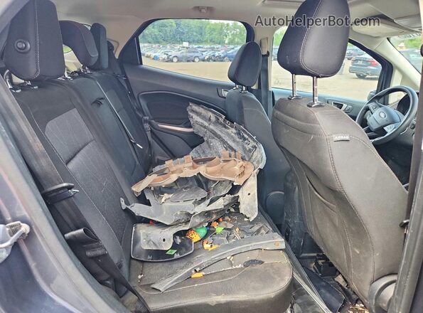 MAJ6S3GL0NC474113 2022 FORD ECOSPORT Gray უკანა სავარძლების ხედი
