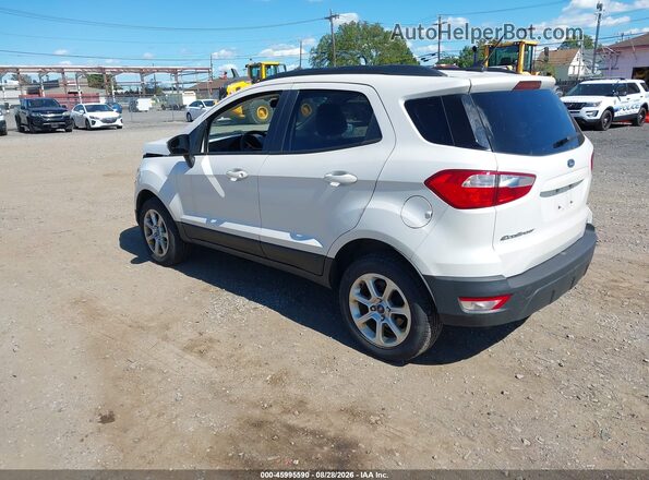 MAJ6S3GL1KC266964 2019 FORD ECOSPORT Белый Задняя левая четверть