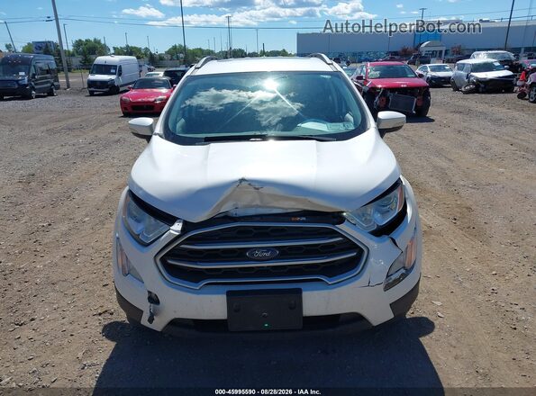 MAJ6S3GL1KC266964 2019 FORD ECOSPORT Белый Вид щитка приборов
