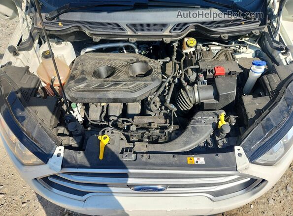 MAJ6S3GL1LC313332 2020 FORD ECOSPORT Белый Вид подкапотного пространства