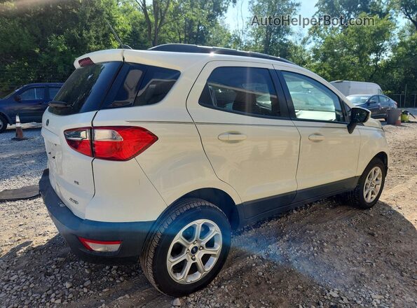 MAJ6S3GL1LC313332 2020 FORD ECOSPORT Белый Задняя правая четверть