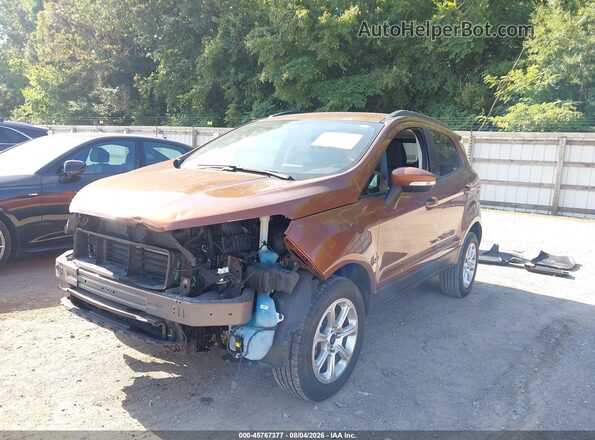 MAJ6S3GL1LC352308 2020 FORD ECOSPORT Оранжевый Передняя левая четверть