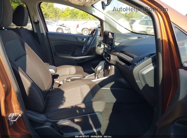 MAJ6S3GL1LC352308 2020 FORD ECOSPORT Оранжевый Вид салона спереди