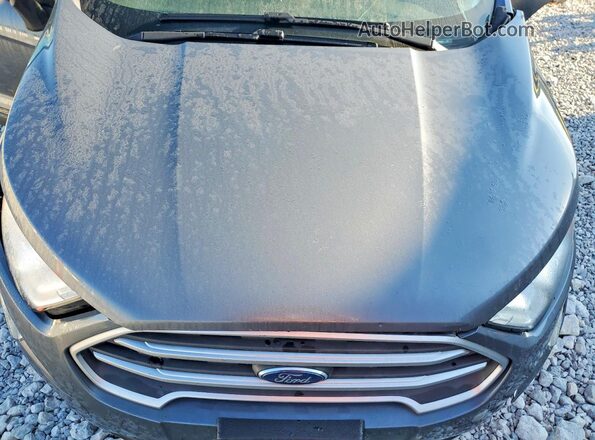 MAJ6S3GL1LC370761 2020 FORD ECOSPORT Gray Engine compartment view