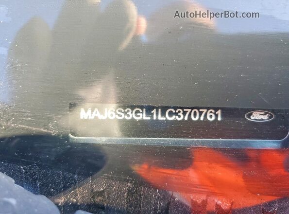 MAJ6S3GL1LC370761 2020 FORD ECOSPORT Gray 360 interior view