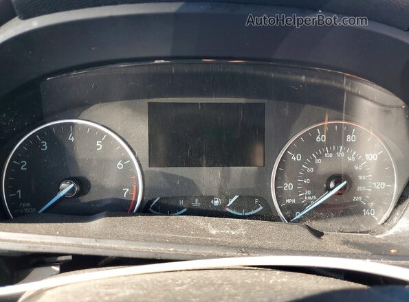 MAJ6S3GL1LC370761 2020 FORD ECOSPORT Gray Instrument cluster view