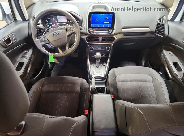 MAJ6S3GL1NC475478 2022 FORD ECOSPORT White Vista del salpicadero