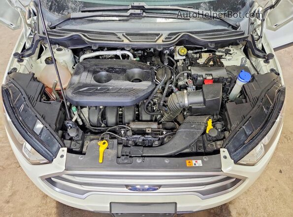 MAJ6S3GL1NC475478 2022 FORD ECOSPORT White Vista del compartimento del motor