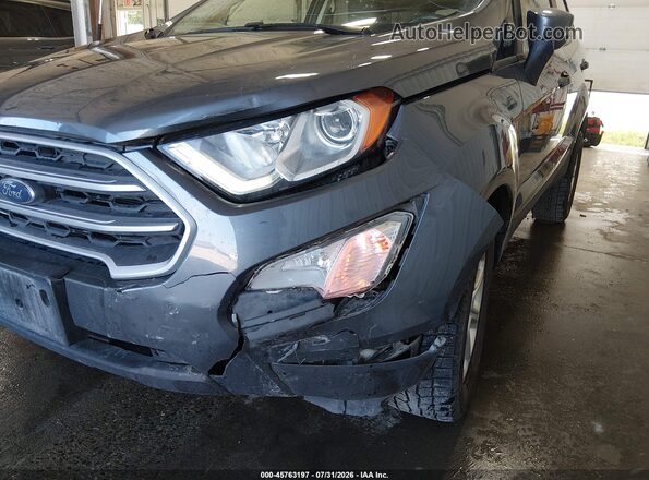 MAJ6S3GL2KC257447 2019 FORD ECOSPORT Gray Vista frontal